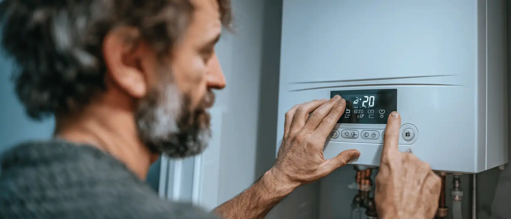 Checking Combi Boiler 219