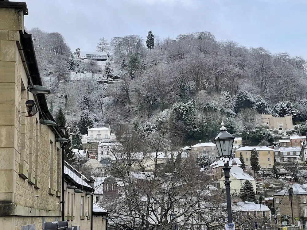 Views of Matlock Bath, looking towards the Heights of Abraham