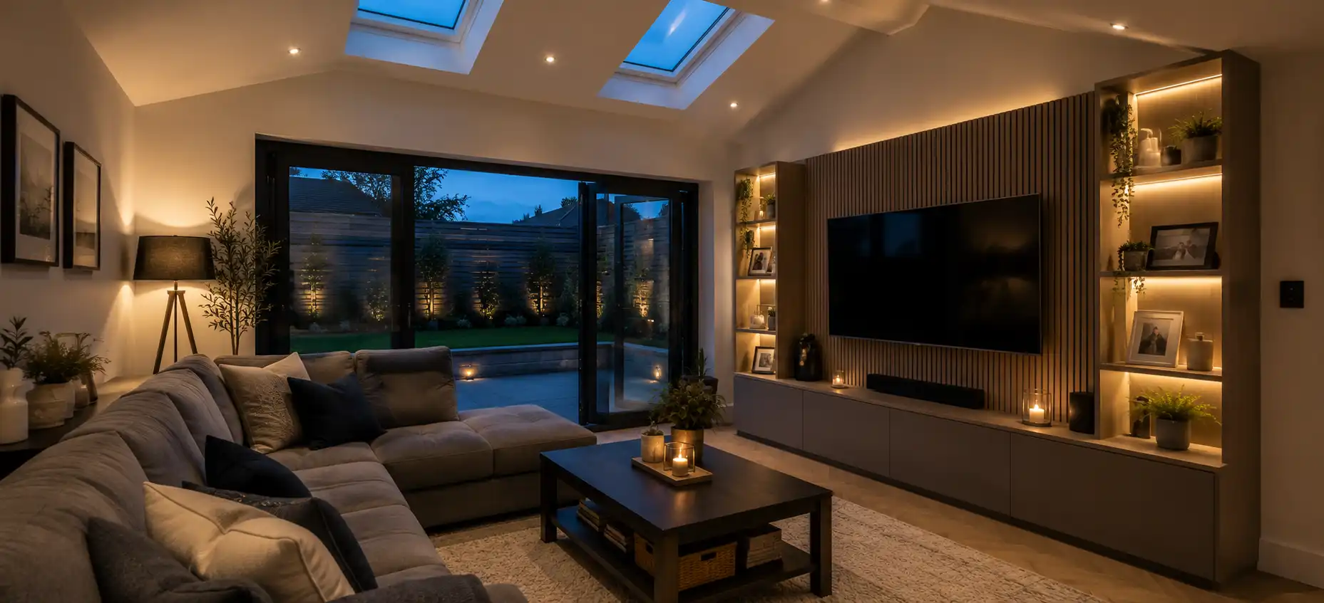 Snug Lounge In A Newly Built Extension Derby 0626