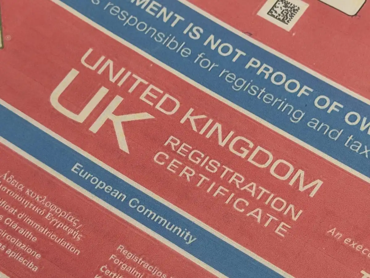 Uk V5 Log Book